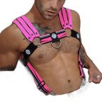 Breedwell Circuit Breaker Body Harness Neon Pink