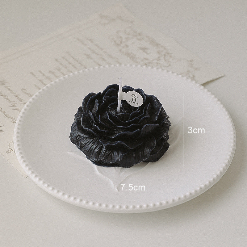Aromatherapy With Hand Gift Peony Shape Candle Valentine's Day