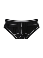 3 Pack Men's Semi-Transparent Comfortable Soft Skin-Friendly Minimalist Briefs