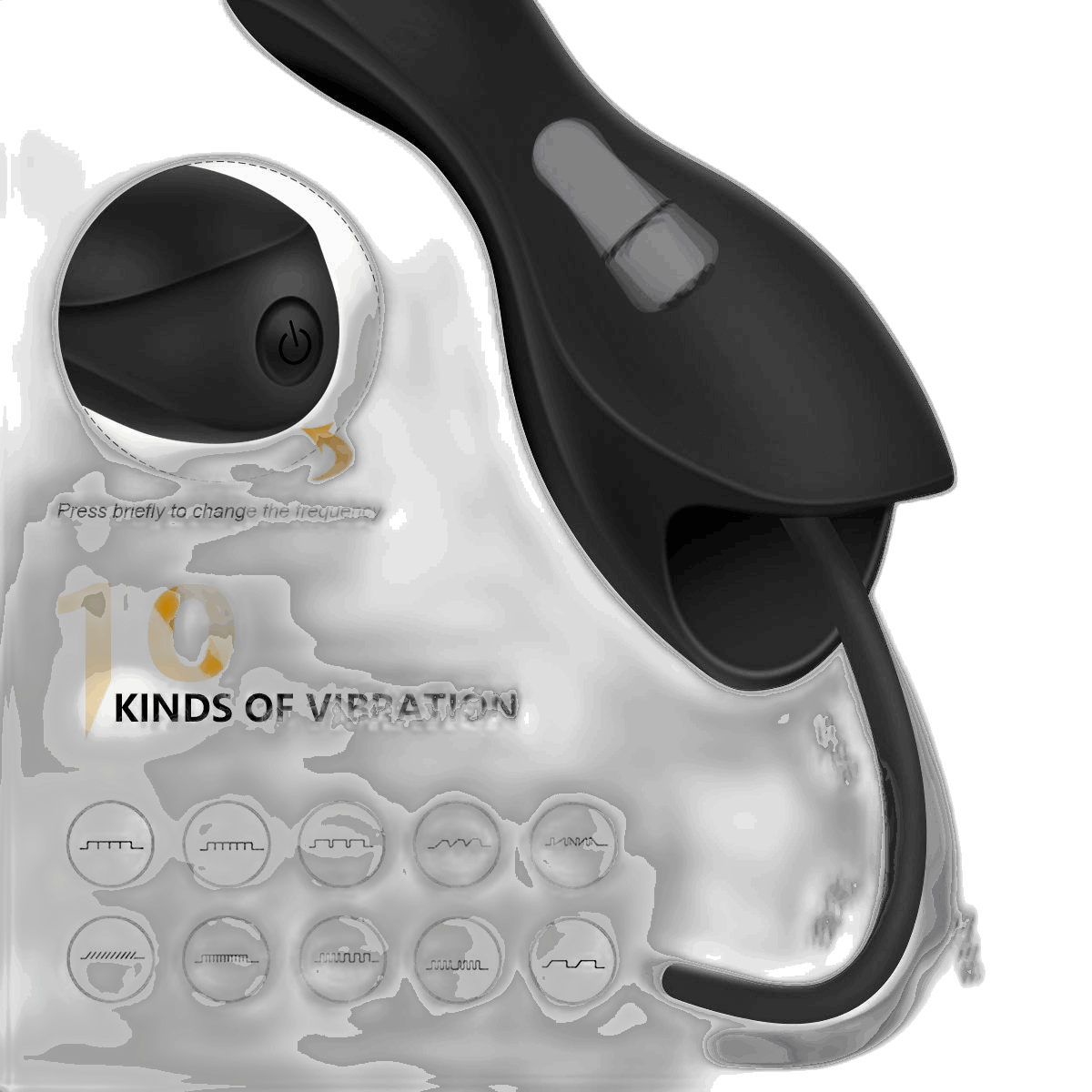 Vibrating Urethral Sound - 6 Separable Plugs