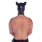 Prowler RED Latex Pig Hood Black