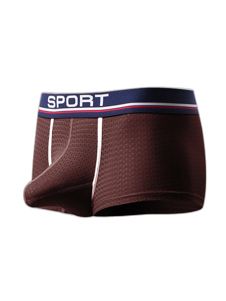 2 Pack Breathable Separate Pouch Boxer Briefs