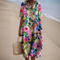 Women's Comfortable Loose Printed Long Dress