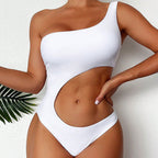 Women's Beach Vacation Sexy Fashion Bikini One Piece Swimsuit