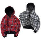 Double-sided Wear Hooded Cardigan Sweater