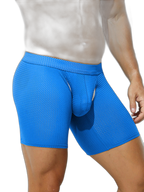 2 Pack Men's Sporty Cut Anti-Chafing Breathable Stretch Fit Midway Briefs