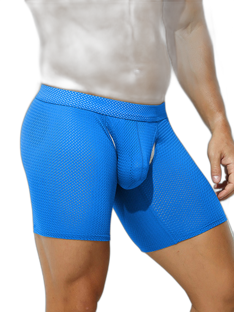 2 Pack Men's Sporty Cut Anti-Chafing Breathable Stretch Fit Midway Briefs