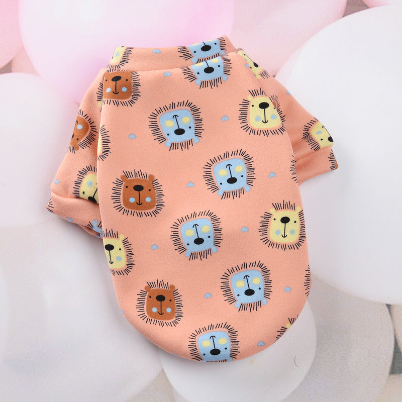 Autumn And Winter Christmas Pet Warm Padded Sweater