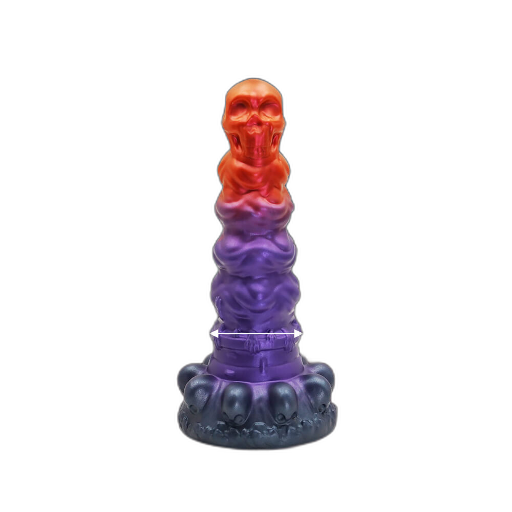 Phantom Rider - 9.05 Inch Monster Dildo - Skull Dildo