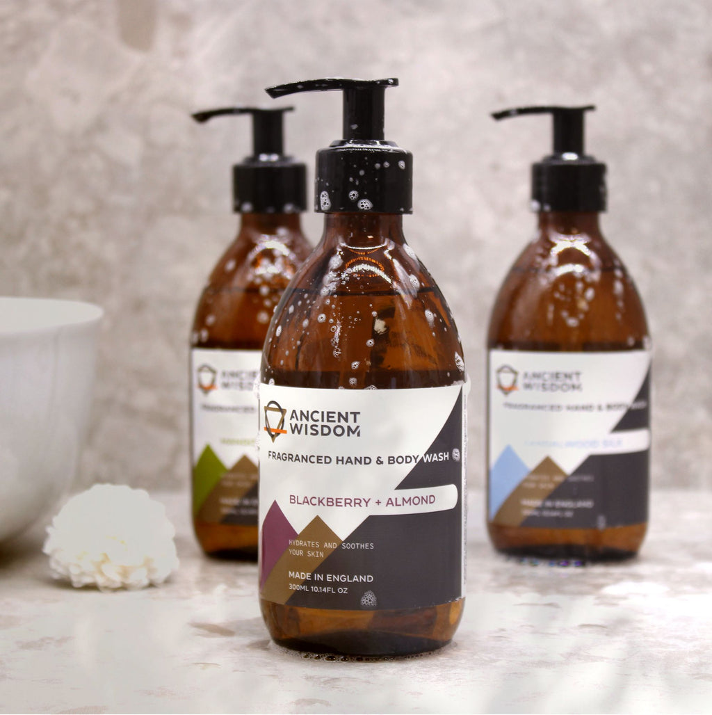 Himbeer- und Granatapfel-Hand- und Körperwaschmittel 300ml