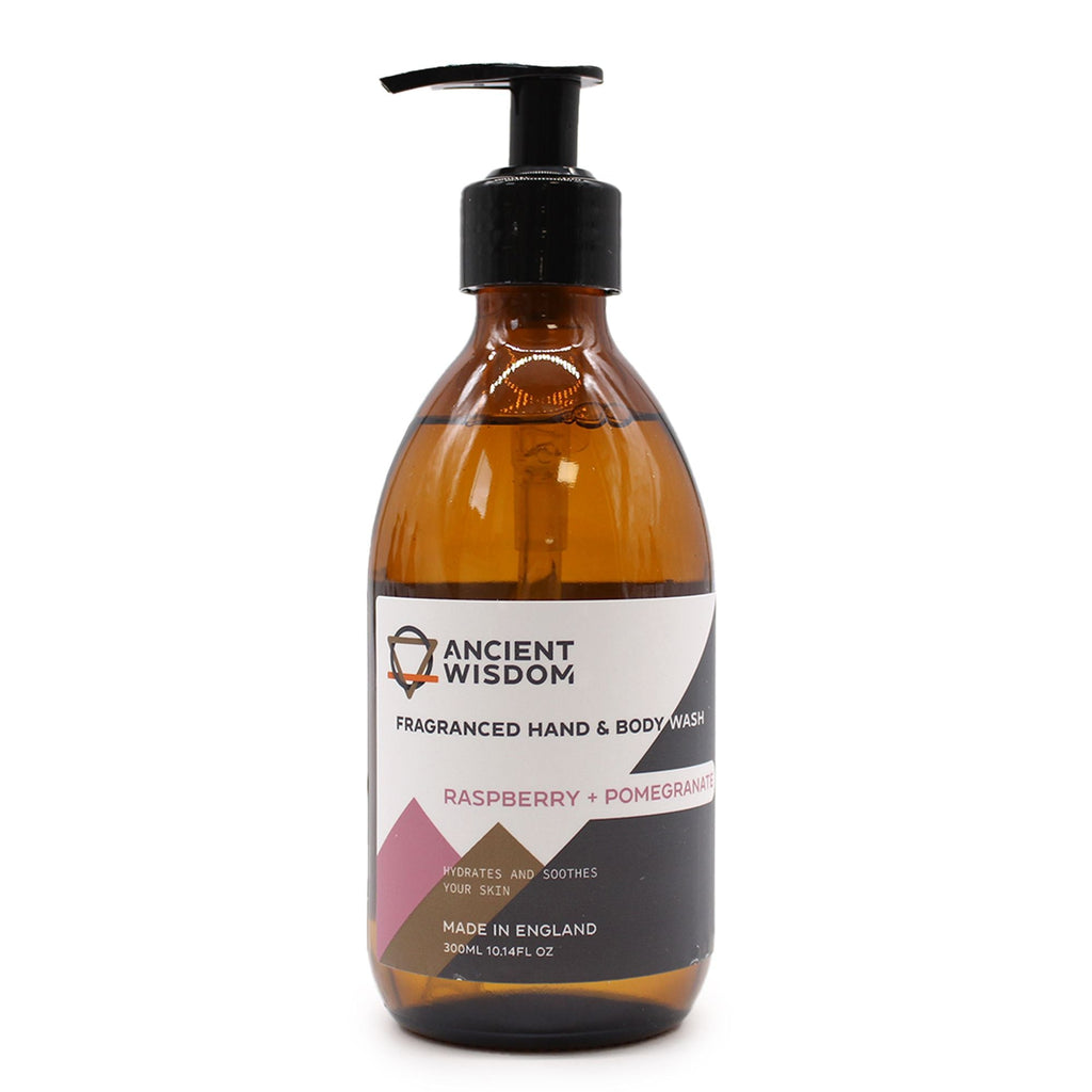 Himbeer- und Granatapfel-Hand- und Körperwaschmittel 300ml