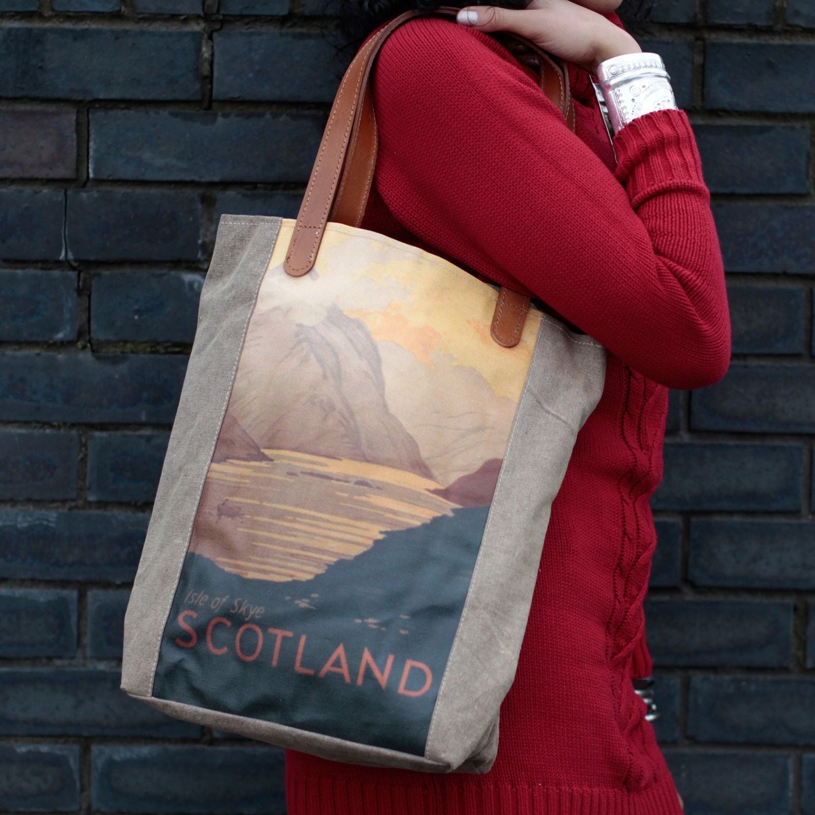 Vintage Travel Bag - Scotland