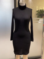 Solid Color Casual Slim-fit Home Dress For Women