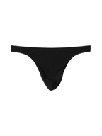 3 Pack Men's Low-Rise Performance Thong - Breathable Mesh & Smooth Fabric