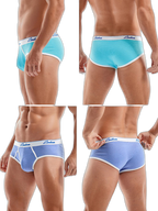 2 Pack Men's Thread Cotton Pouch Briefs