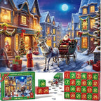 Christmas Advent Calendar Puzzle - 24 Days of Jigsaw Fun | Unique Holiday Countdown with Daily Puzzle Surprises