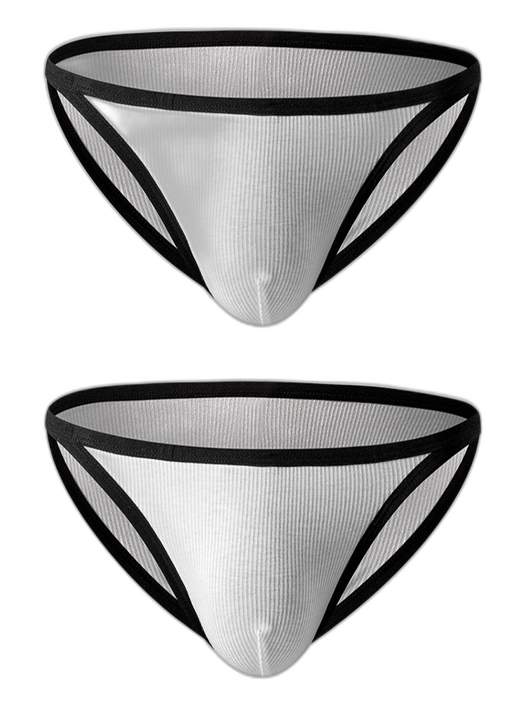 Men's Low-Rise Sexy U-Convex Thong And Briefs