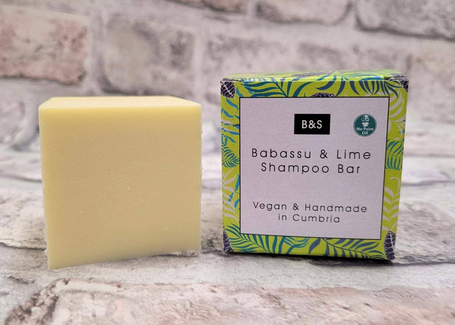 Babassu & Limette Pflegendes Shampoo & Körperstück – Plastikfreie Öko-Duschseifen, 110 g