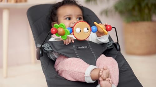 BabyBjörn Googly Eyes Wooden Toy for Bouncer | Secure Attachment