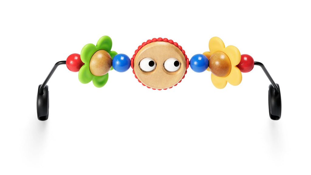 BabyBjörn Googly Eyes Wooden Toy for Bouncer | Secure Attachment