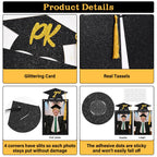 Babycop 2026 High School Graduation Banner – 9.8ft, 14 Photo Slots, Glitter Tassels
