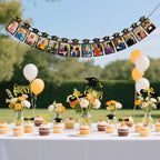Babycop 2026 High School Graduation Banner – 9.8ft, 14 Photo Slots, Glitter Tassels