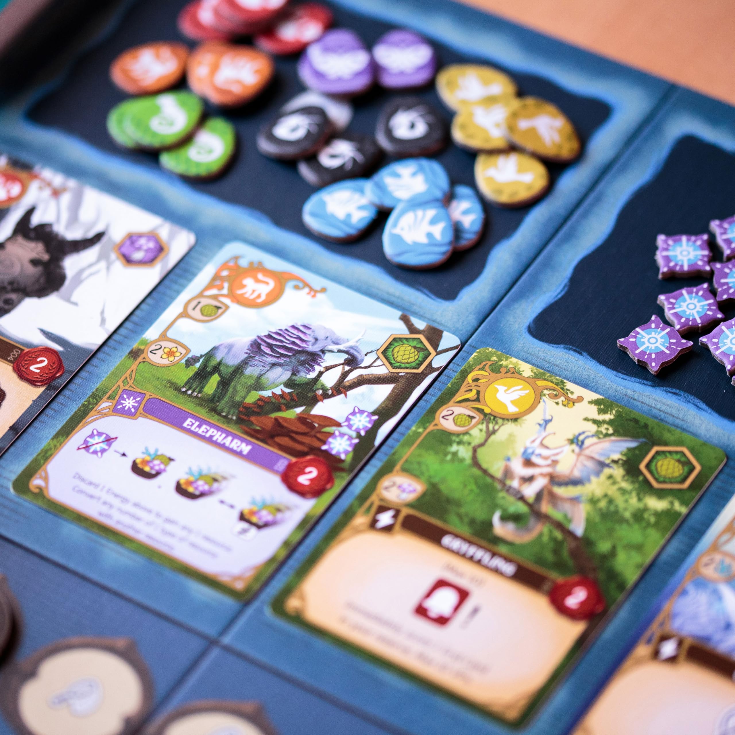 Wondrous Creatures Board Game | Worker-Placement & Tableau Building for 1-4 Players | BAD COMET