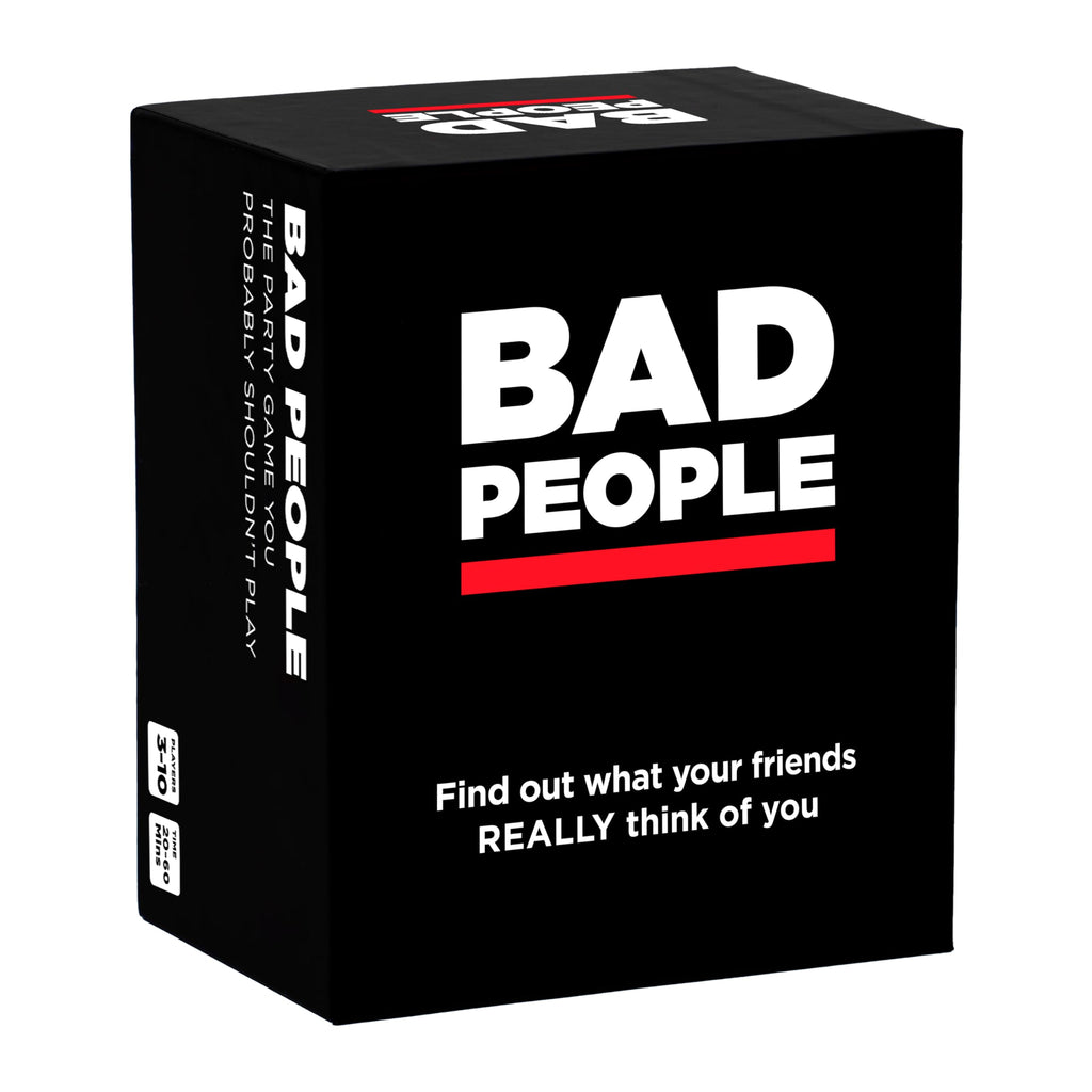 BAD PEOPLE Party Game – Hilarious Adult Card Game for Friends & Game Night