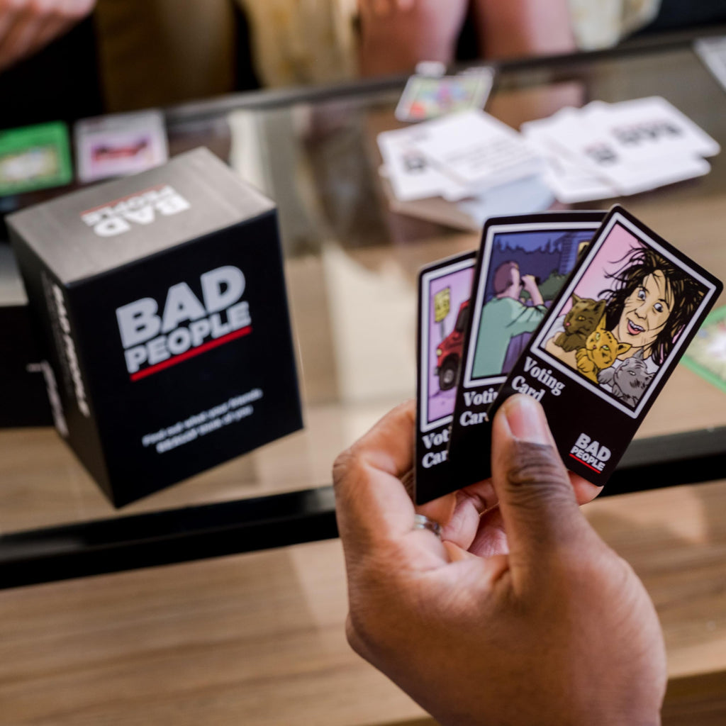 BAD PEOPLE Party Game – Hilarious Adult Card Game for Friends & Game Night