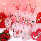 Baderke Valentine Stationery Gift Set – 24-Piece Party Favors with Heart Erasers, Pencils, Silicone Bracelets