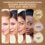 BaeBlu Organic Pressed Setting Powder – Talc-Free, Oil-Absorbing Matte Finish, 16-Hour Wear