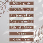 BaeBlu Organic Aloe-Based LUX Foundation Toffee | Natural Vegan, Gluten-Free, Made in USA