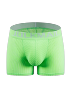Sponge Cushion Mesh Buttock Boxer Briefs