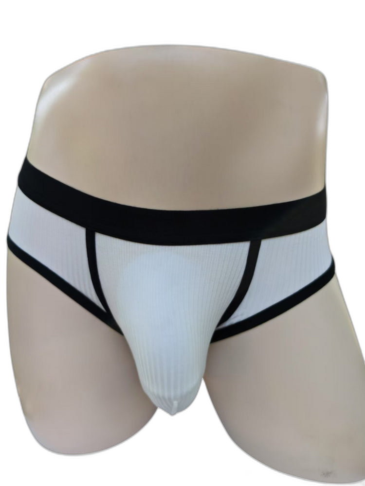 3 Pack Men's Seamless Comfort Large Supportive Pouch Sexy Low-Rise Briefs