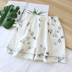 Summer Pure Cotton Gauze Thin Loose Home Shorts
