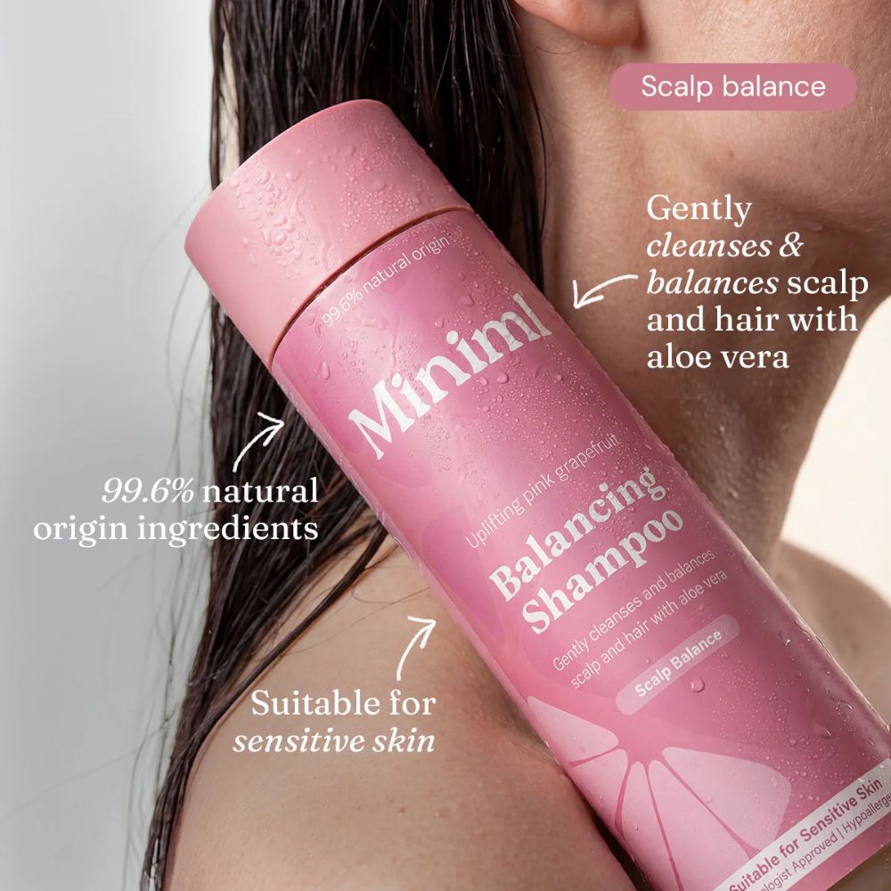 Ausgleichendes Shampoo Belebende Pink Grapefruit 400ml Sulfatfreie Haarpflege