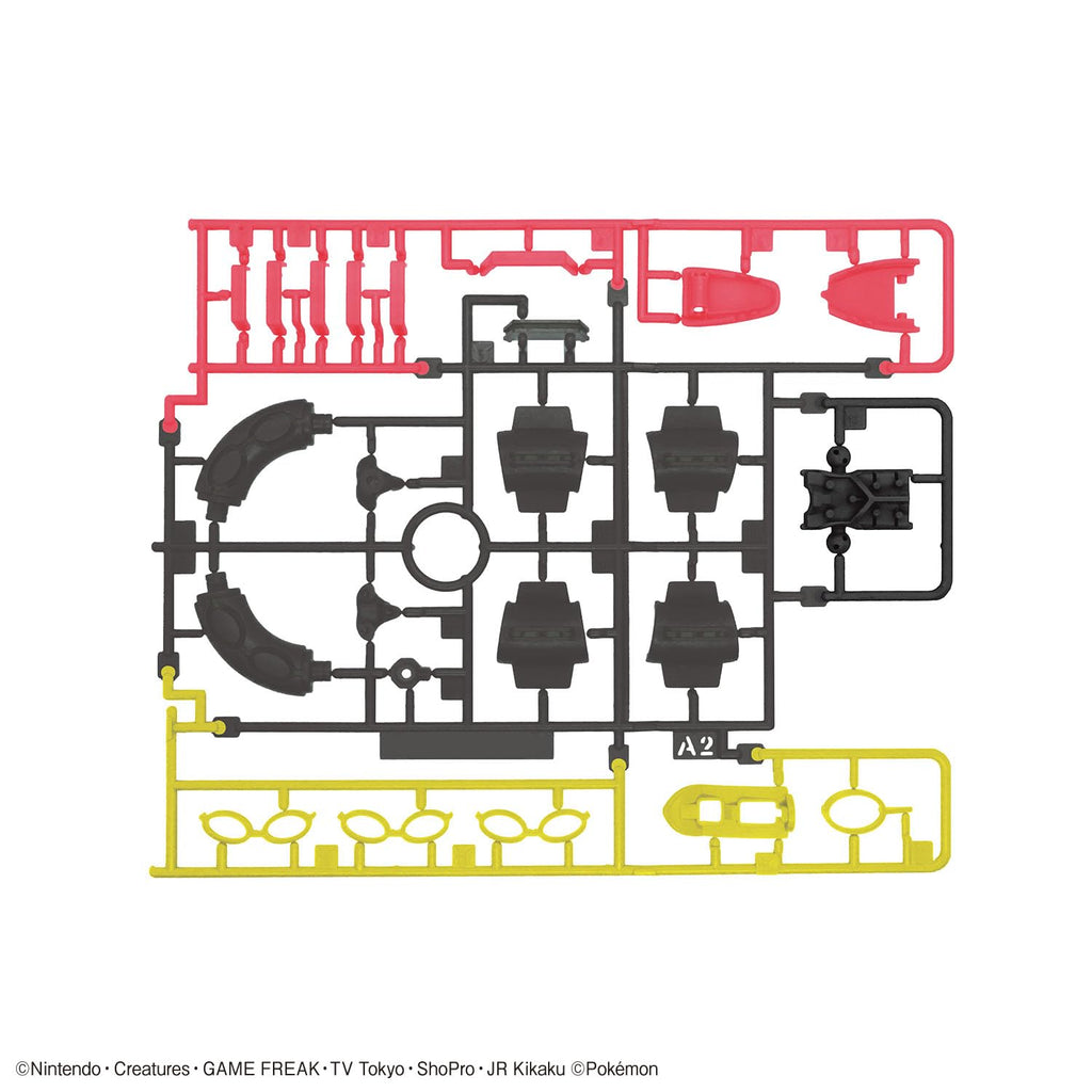 Bandai Pokemon Plamo Collection Select Series Black Rayquaza – Dynamic Pose Display Kit