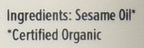 Banyan Botanicals Sesame Oil — Organic Unrefined Ayurvedic Oil (34 oz)