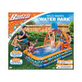 BANZAI Wild Waves Water Park - Backyard Inflatable Splash Toy (88in x 52in)