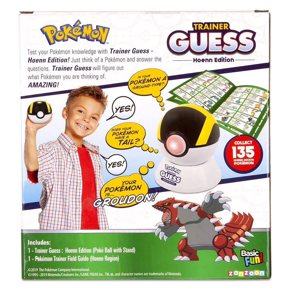 Pokemon Trainer Guess: Hoenn Edition – Interactive Electronic Game | Basic Fun