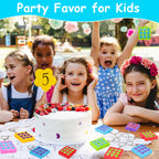 Basytodio 32pcs Tic Tac Toe Keychains – Party Favors & Classroom Prizes