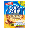 Batchelors Cup a Soup Chicken & Vegetable with Croutons 4 Sachets, 110g (Case of 9)