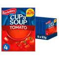 Batchelors Cup a Soup Tomato 4 Instant Soup Sachets 93g (Case of 9)