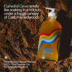 Bathing Culture Cathedral Grove Organic Body Wash – 16 oz, Biodegradable & Vegan