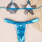 Pure Desire Split Swimsuit Shell Bikini High Sense Suit