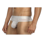 4 Pack Men's Sexy Nylon Low-Rise Comfortable Thong & Strings