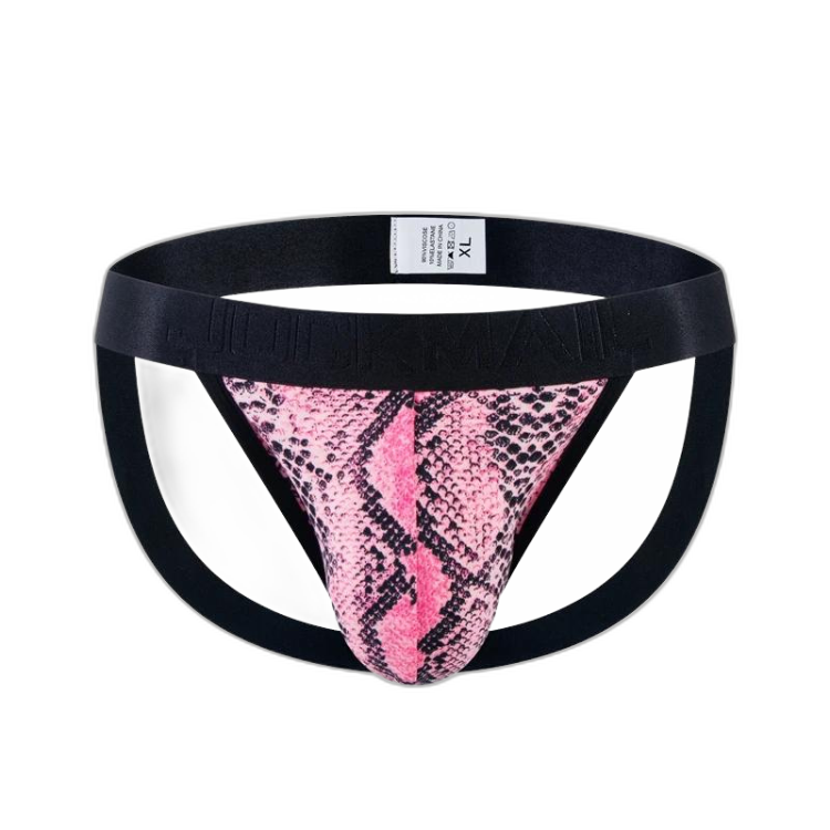 Jockmail Leopard Sizzle Thong