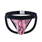 Jockmail Leopard Sizzle Thong
