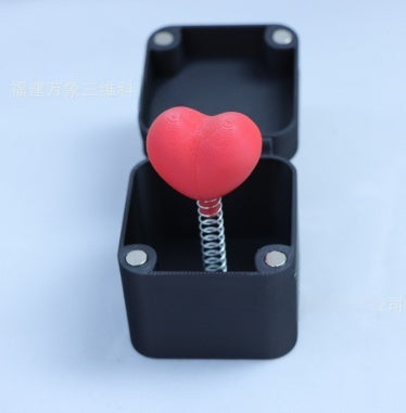 Christmas Interesting Prank Gift Middle Finger In Box Christmas Box Funny Creative Gifts Office Desk Decoration Home Decoration