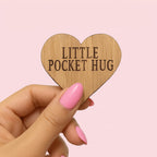 Pocket Hug - Thistle Represents Bravery, Scottish Design | Thoughtful Gift from Scotland | Keepsake Token for Sending Hugs & Celebrating Strength